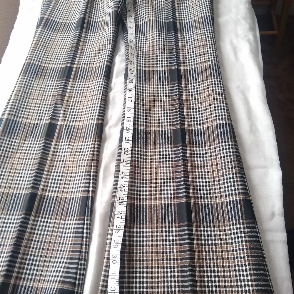 Theory plaid trousers - Picture 3 of 9